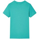  Dječja majica kratkih rukava tamna boja mente 104 | shoptok.hr