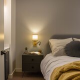  Brilagi - LED zidna lampa NUBILA WOOD 1xE27/25W/230V + LED/3W hrast/smeđa | Eponuda.com