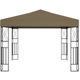  Sjenica od tkanine 3 x 3 m smeđe-siva | shoptok.hr