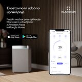 Klarstein Mistral pametni zračni hladilnik z vodnim hlajenjem | 365 m³/h | 4 l | 35 m² | 3 načini | 36 W | Shoptok.si