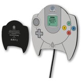 Numskull Uradni brezžični polnilnik SEGA Dreamcast Controller - 10 W hitri polnilnik Qi za vse brezžične naprave Qi, (21241313) | Shoptok.si