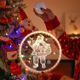 Tutumi Prozirna LED lampa Djed Mraz CD003 | shoptok.hr