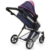 Kolica za lutke Reig Combi Neo Pro Mornarsko plava 63 cm | shoptok.hr