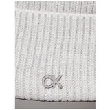 Calvin Klein Jeans Ck Metal Chunky Rib Beanie Bijela | shoptok.hr