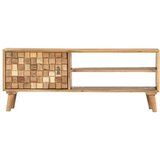 TV ormarić 100 x 35 x 40 cm od masivnog bagremovog drva | shoptok.hr