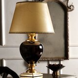  ONLI - Stona lampa AMADEUS 1xE27/15W/230V 72 cm crna/zlatna | Eponuda.com