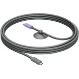 952-000195 USB cable USB 3.2 Gen 2 (3.1 Gen 2) 5 m USB C Graphite, Violet