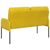  Sedežne garniture z blazino 110cm Rumena Vezani les, (5000155289) | Shoptok.si