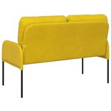  Sofe s jastukom 110cm Žuta Šperploča - Žuta 110 cm | shoptok.hr