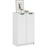 vidaXL Omarica za čevlje visok sijaj bela 59x35x100 cm konstruiran les | Shoptok.si