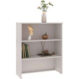  Zgornja omarica hamar bela 85x35x100 cm trdna borovina, (20654133) | Shoptok.si