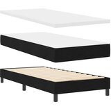  s opruga kutije s uzglavljem Crna 200 x 100 cm tkanina | shoptok.hr