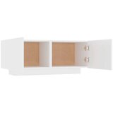  Noćni ormarić bijeli 100 x 35 x 40 cm od iverice | shoptok.hr