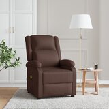 vidaXL Masažni stol rjavo umetno usnje | Shoptok.si