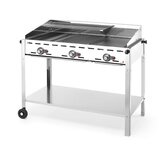 Hendi Green Fire roštilj sa 3 plamenika, Profi Line, 17,4kW, 1078x612x(H)825mm | Eponuda.com