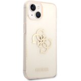 Guess GUHCP14SPCUGL4GTR ovitek za iphone 14 6.1 - prozoren z zlatimi bleščicami | Shoptok.si