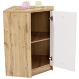 Mömax kotna komoda 4-you new, bela, barva hrasta | Shoptok.si