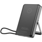 Gembird PB10-WPC15MS-01 15 W Magnetni bežièni poverbank sa integrisanim postoljem, 10000 mAh, crni Cene