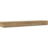  Postelja z dodatnim prostorom za shranjevanje iz umetnega hrasta 200x200 cm, (22103241) | Shoptok.si