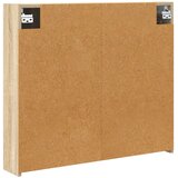  Kupaonski ormar s ogledalom Sonoma hrast 80 x 14.5 x 70 cm | shoptok.hr