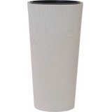 Siena Garden LOCON STRIPE LA875-05 posuda za biljke polipropilen krem | Eponuda.ba
