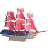 CarolijaShop 3d drvena slagalica - Evropski jedrenjak Cene