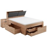 Mömax Postelja Maxi, S Predali, Hrast, 140x200 | Shoptok.si
