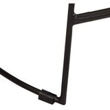  Barski stolci 2 kom crni 45x40x78 cm masivnog drva manga | Eponuda.com