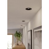 Eglo 902273 - LED kupatilsko ugradno svetlo SALABATE LED/4,9W/230V pr.8,8cm IP65 crno | Eponuda.com