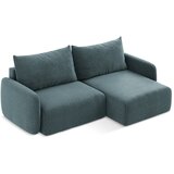 Makamii turkizna raztegljiva/s prostorom za shranjevanje kotna sedežna garnitura (desni kot) kalena – | Shoptok.si