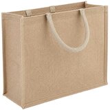 Torbe od jute 5 Prirodna 42 x 33 x 19 cm 100% Jut Slike