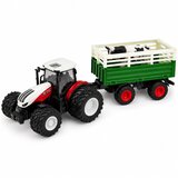  Remote Controlled RC Farm Tractor with Trailer Cow Figure 1:24 | Shoptok.si