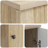  Miza s polico Sonoma hrast 142,5 x 50 x 75 cm Inženirski les, (5000283193) | Shoptok.si