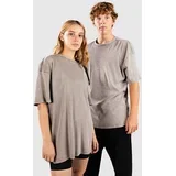 Washed Rib T-shirt steelgrey