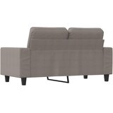  Dvosjed od tkanine smeđesivi 120 cm | shoptok.hr