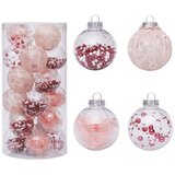  roze punjene kuglice 6 cm 24/1 pakovanje | ePonuda.com
