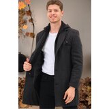 Dewberry PLT8371 DEWBRRY MEN'S COAT-OPEN DIAGONAL ANTHRACITE | Shoptok.si