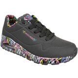 Skechers Nizke superge Uno loving love Črna Cene