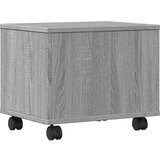  Stalak za pisač s kotačima siva boja hrasta 41x32x34 5 cm | shoptok.hr