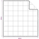  Set deka 3 kom. 200 x 220 cm Sve sezone Bambus Bijela - 200 x 220 cm 65 x 65 cm | shoptok.hr