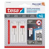 Tesa Nastavljiv samolepilni žebljiček za tapete in omet Tesa (nosilnost: 1 kg, 2 kos) Cene