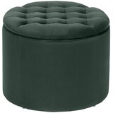 CARRYHOME TABURE, les, tekstil zelena Cene