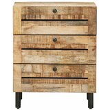  Noćni ormarić Prirodna 50 x 33 x 62 cm Čvrsto drvo manga | shoptok.hr