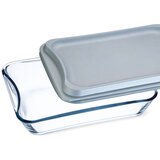 Simax pekač pravougaoni sa staklenim i plastičnim poklopcem 3,5l Cene