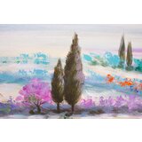 Slikana slika na platnu luka 120x40 cm
