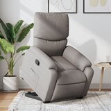 Maison Chic Naslanjač - Relax naslanjač s funkcijo vstajanja taupe blago, (22062249) | Shoptok.si