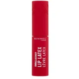 Rimmel London Thrill Seeker Lip Latex sjajni tekuća ruž za usne 6 ml nijansa 350 Spicy