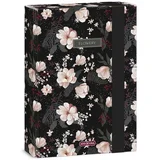 Flowery Black A/5 kutija za bilježnice
