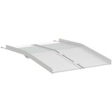  Ramp za invalidska kolica Srebrno 122 x 73 5 x 11 cm Aluminij | shoptok.hr