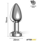 Afterdark Dimpor Metal Vibrating Anal Plug Size S | Shoptok.si